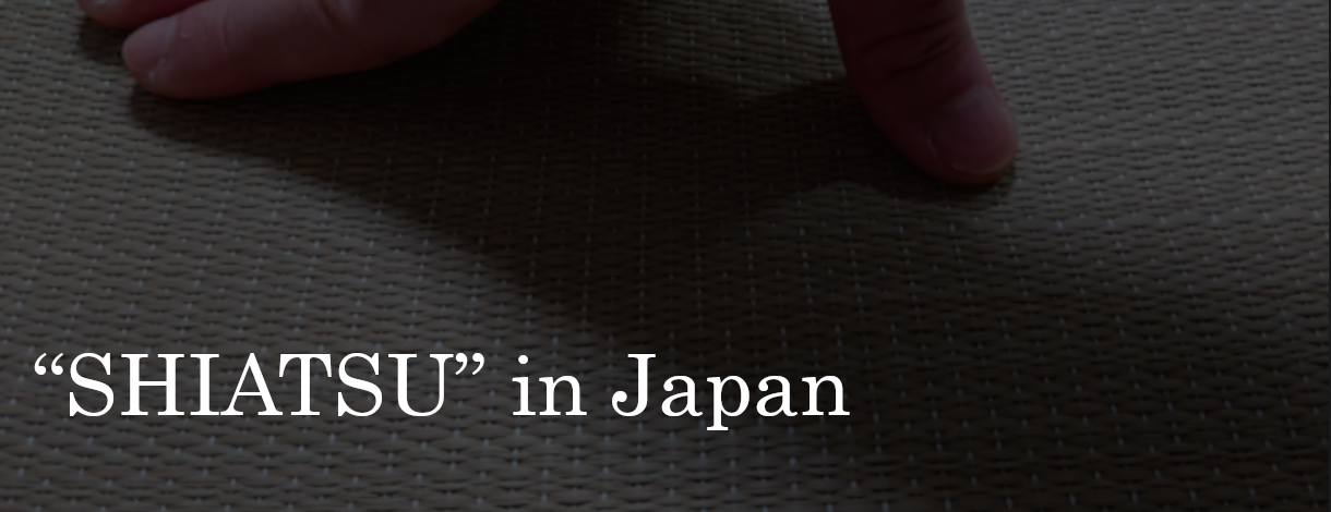 SHIATSU in japan